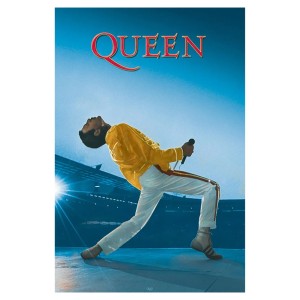 Постер Queen от концерта им на Уембли